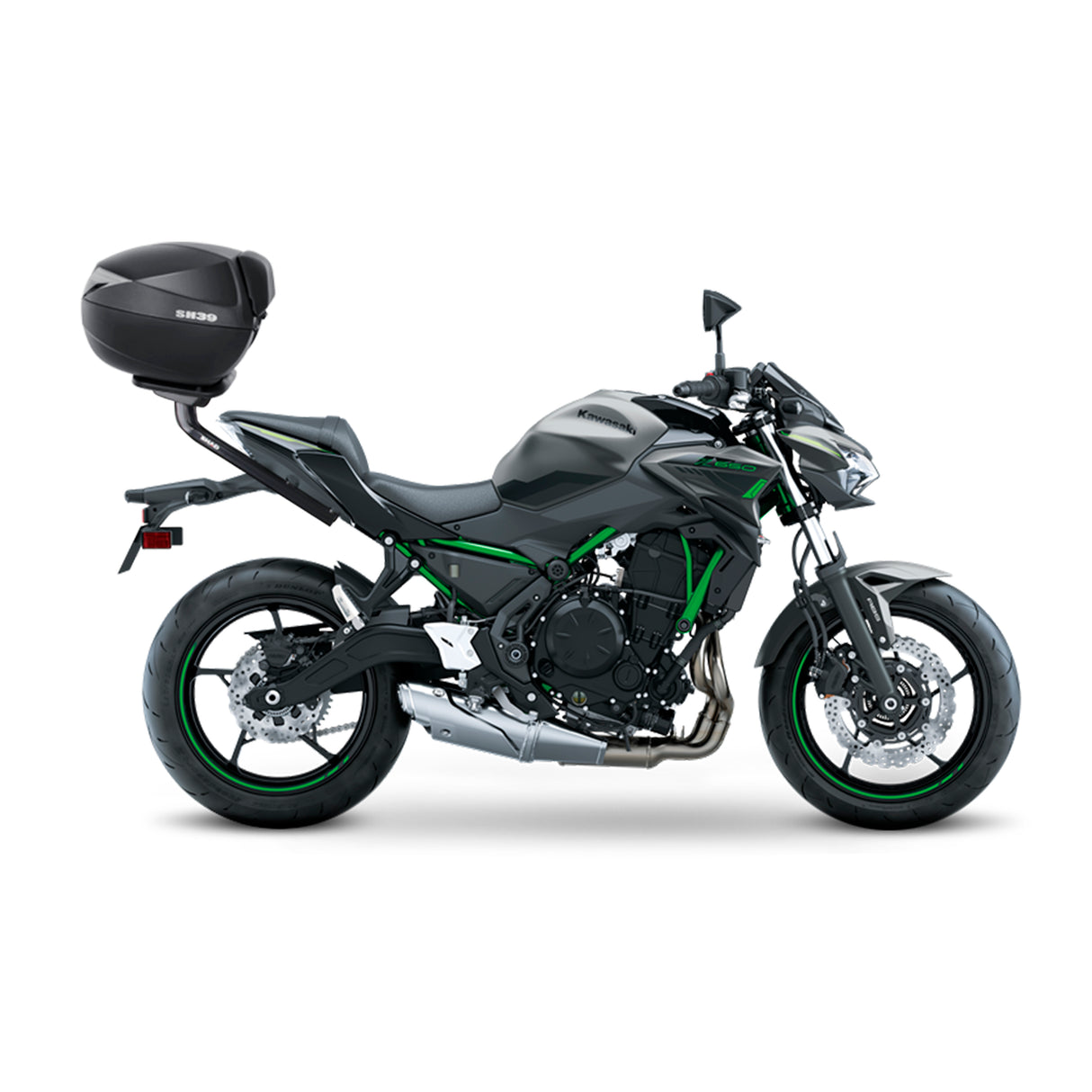 SHAD SH39 Topcase-Kit + Halterung Kawasaki Ninja 650 2017