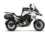 SHAD SH38X Schwarzes Seitenkoffer-Set + 3P Systemrahmen für Benelli TRK 502 16>