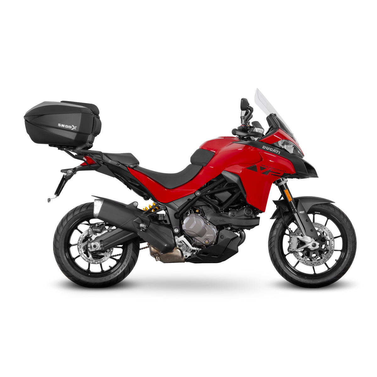 SHAD SH26 Topcase-Kit + Halterung für Ducati Multistrada 1200 / Enduro 2016