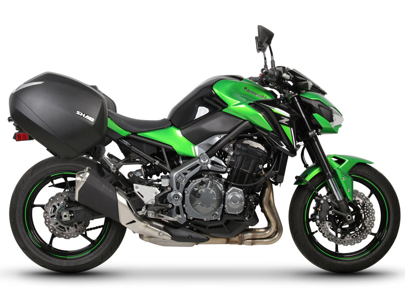KIT DE MALETAS LATERALES SHAD SH23 + CHASIS SISTEMA 3P KAWASAKI Z900 2017