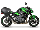 KIT MALETAS LATERALES SHAD SH38X Negro + CHASIS SISTEMA 3P KAWASAKI Z900 17>