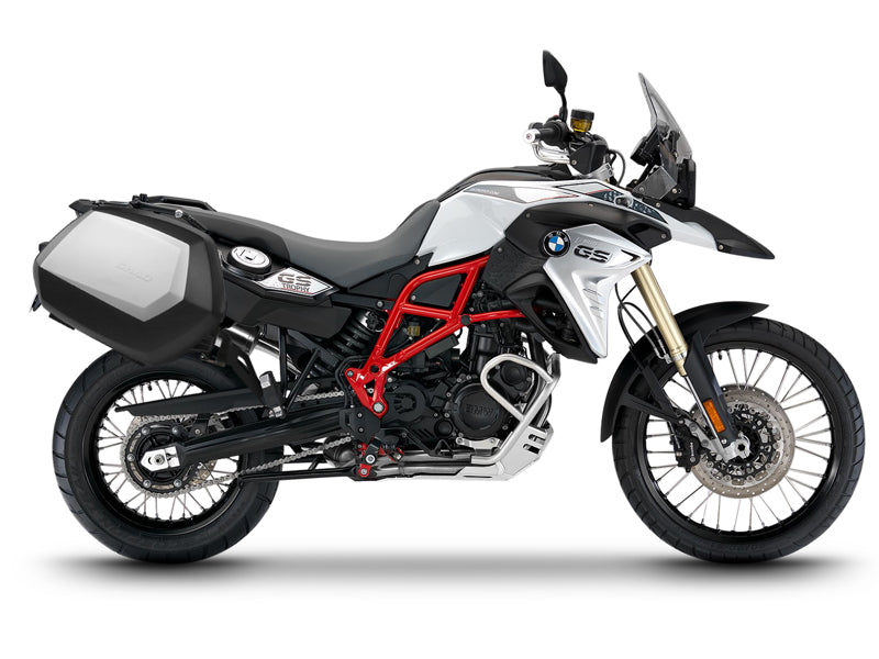 SHAD SH38X Aluminium-Seitenkoffer-Kit + 3P-Systemrahmen BMW F650GS 08>