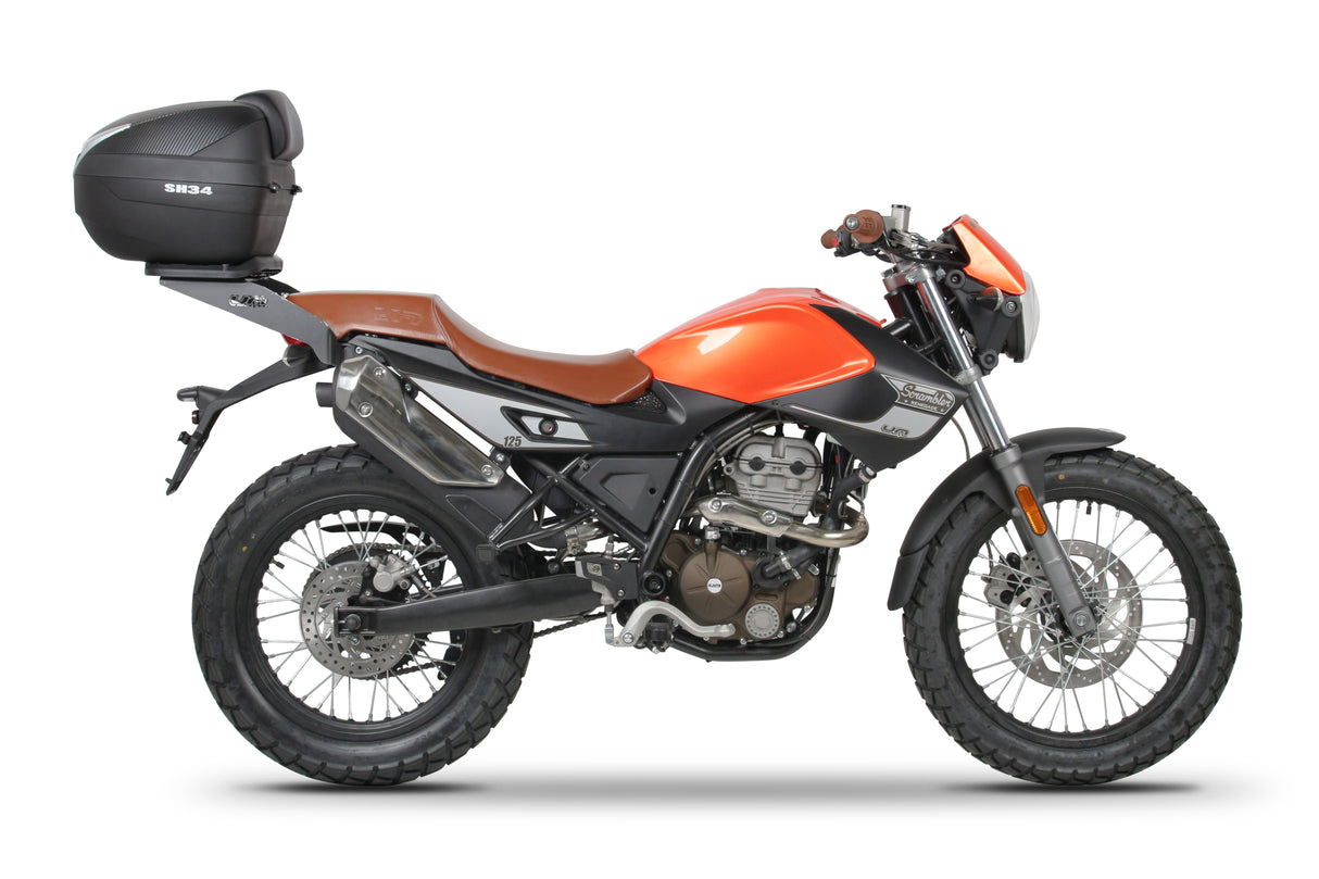 KIT DE BAÚL SUPERIOR SHAD SH39 + SOPORTE PARA UM SCRAMBLER CLASSIC/ SPORT 17>