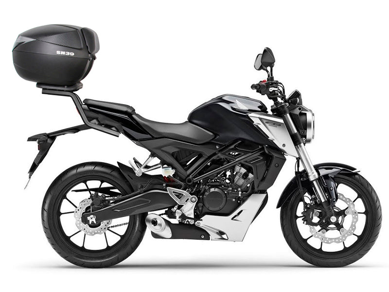 SHAD SH26 Topcase-Kit + Halterung für Honda CB 125R Neo Sports Cafe 2018