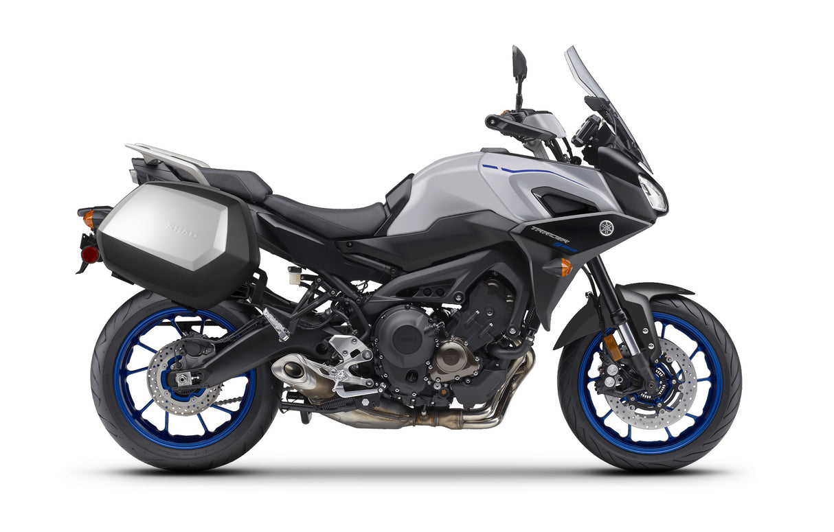 SHAD SH38X Schwarzes Seitenkoffer-Set + 3P Systemrahmen für Yamaha Tracer 900 / GT 18>