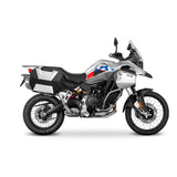 Kit de maletas laterales de aluminio SHAD SH38X + marco del sistema 3P BMW F750GS 18>