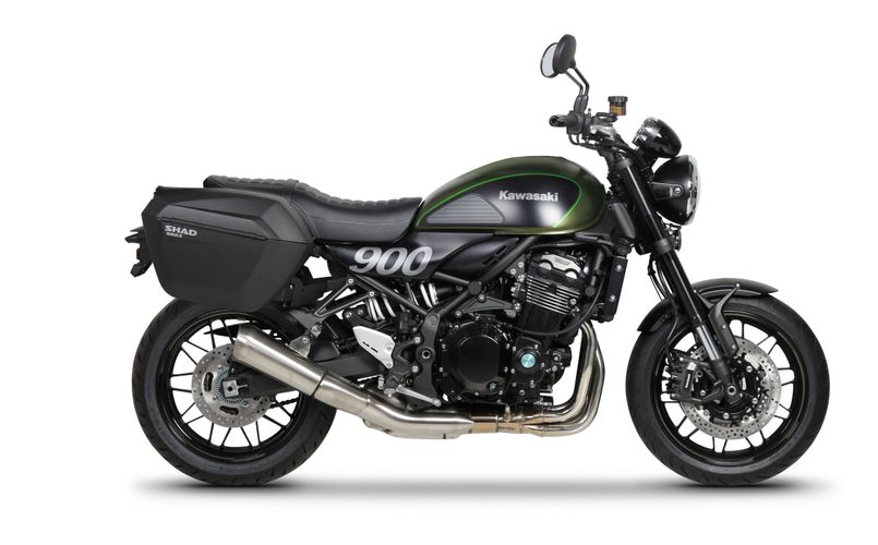 Sistema de soporte para maletas laterales Shad 3P para Kawasaki Z900RS 2018 K0ZR98IF