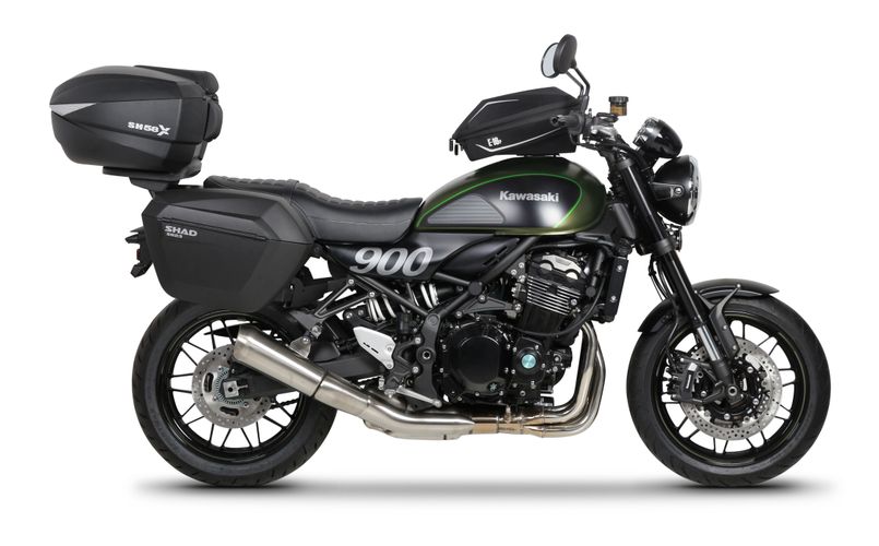 Sistema de soporte para maletas laterales Shad 3P para Kawasaki Z900RS 2018 K0ZR98IF