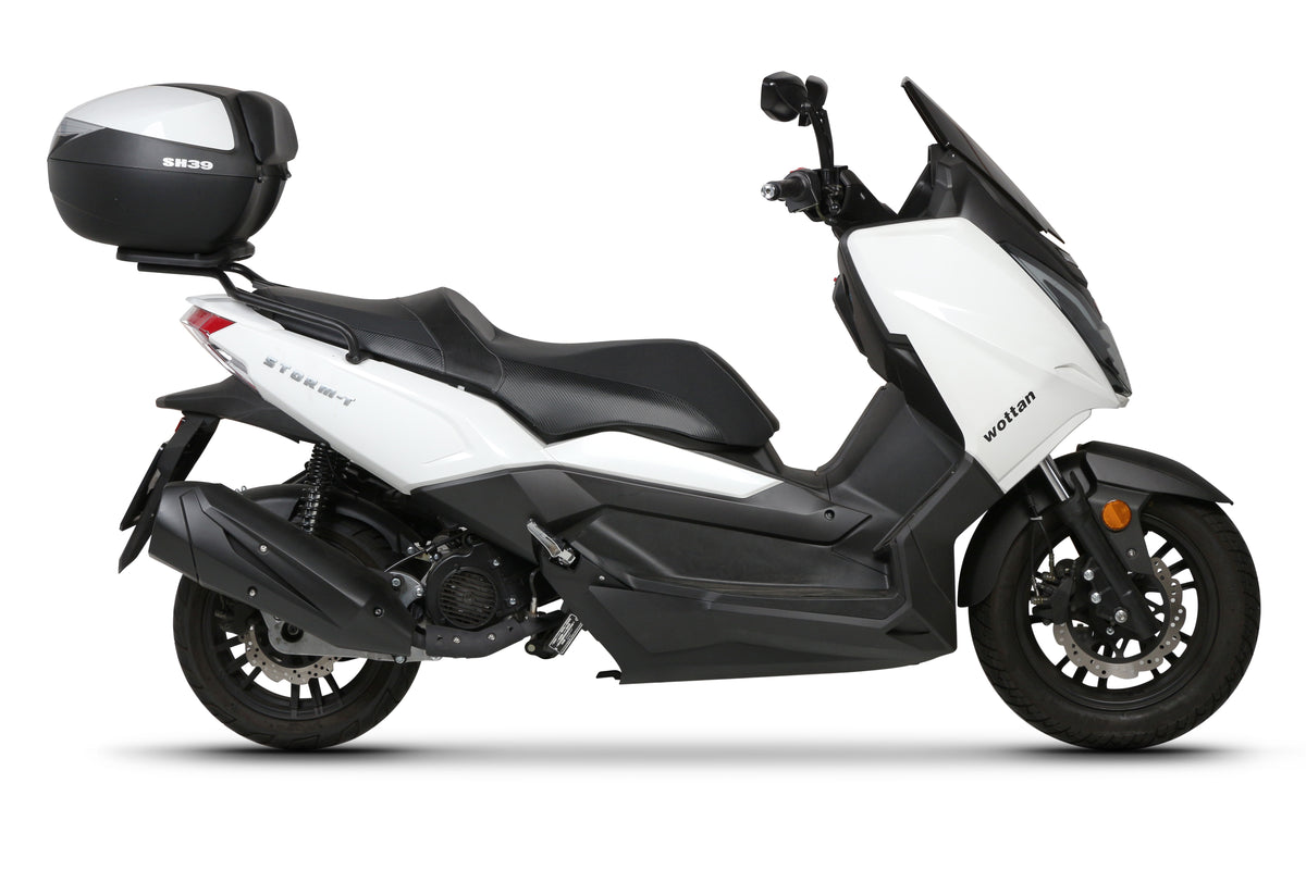 KIT DE BAÚL SUPERIOR SHAD SH39 + ACCESORIO MITT 125 GT MAX 2018