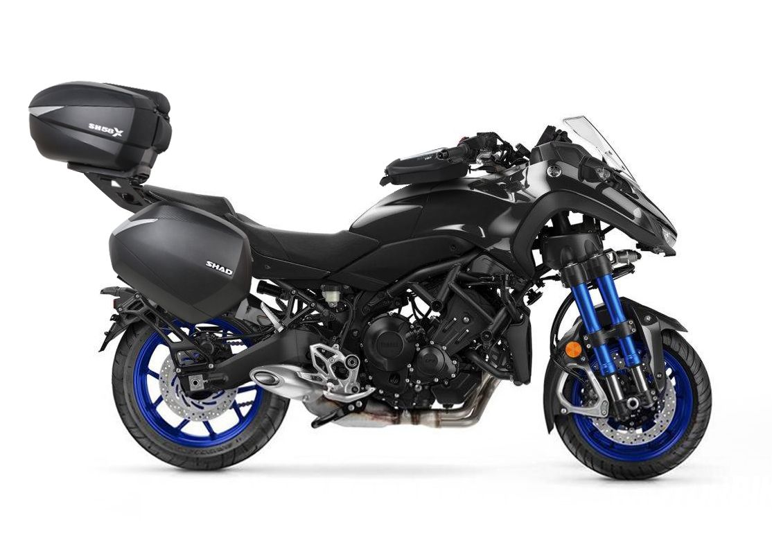 Seitenkofferhalterung mit 3-Punkt-System für Yamaha Nike 900 (2018, Y0NK98IF)