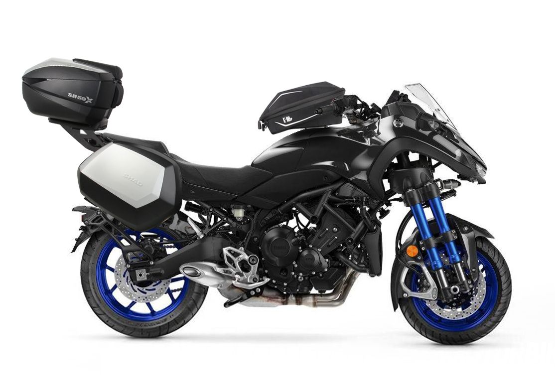 Seitenkofferhalterung mit 3-Punkt-System für Yamaha Nike 900 (2018, Y0NK98IF)