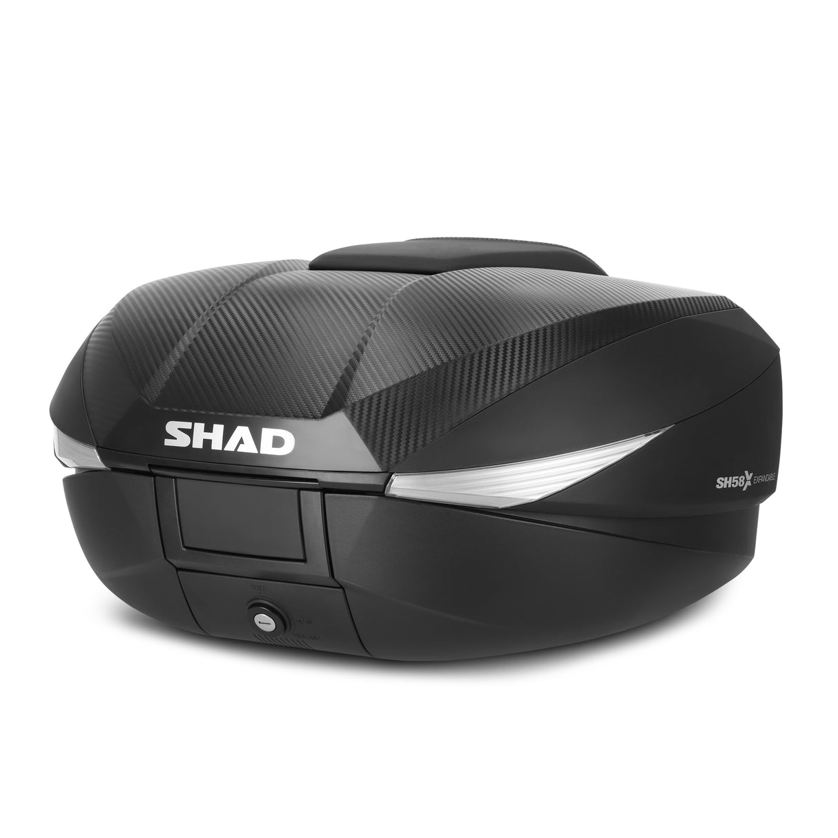 SHAD SH58 Topcase-Kit + ZONTES F703 Halterung 25
