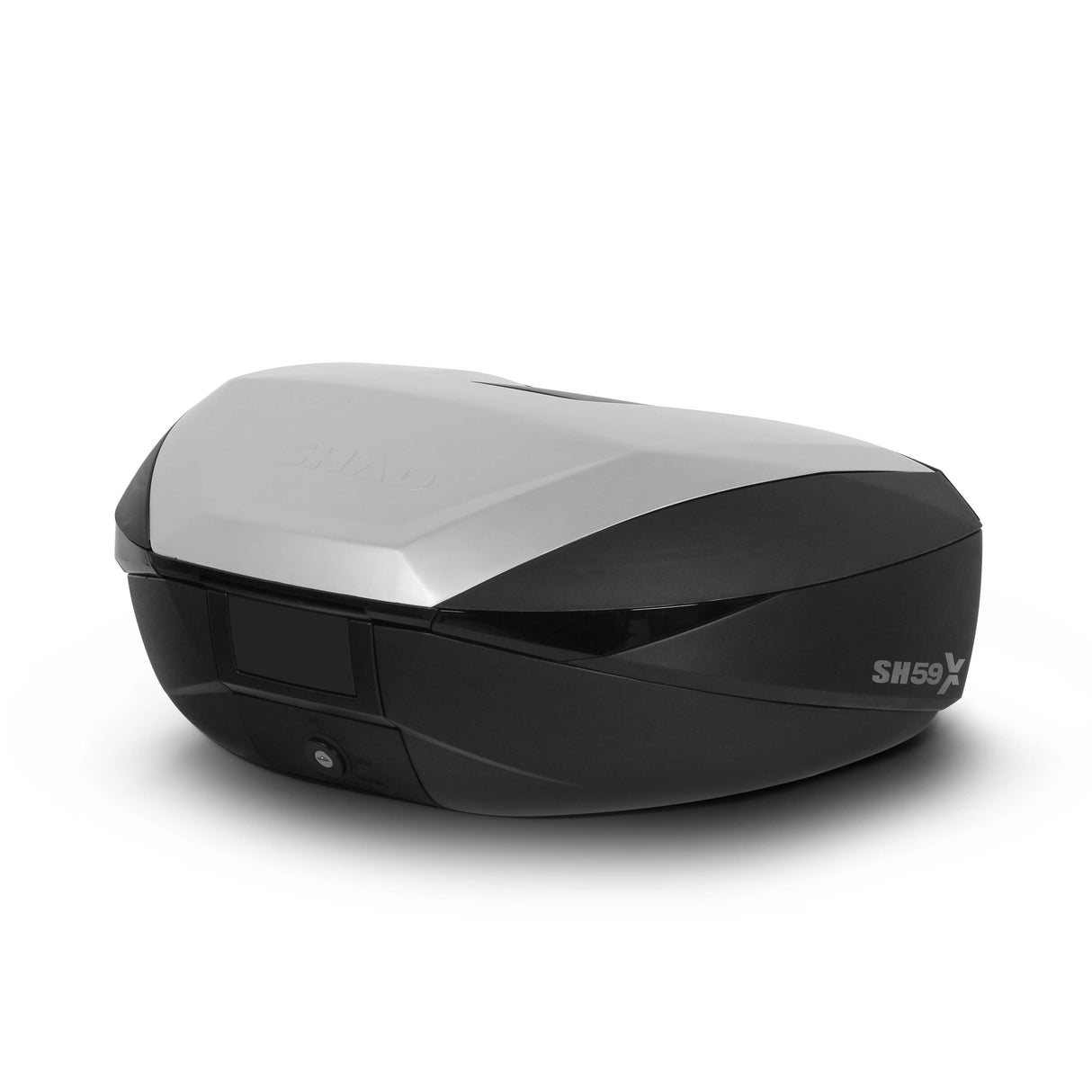 Baúl superior expandible para motocicleta Shad SH59X con cubierta de aluminio D0B59200