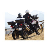 Baúl superior expandible para motocicleta Shad SH59X con cubierta de aluminio D0B59200