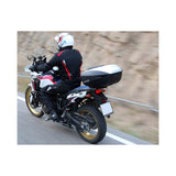 Baúl superior expandible para motocicleta Shad SH59X con cubierta de aluminio D0B59200