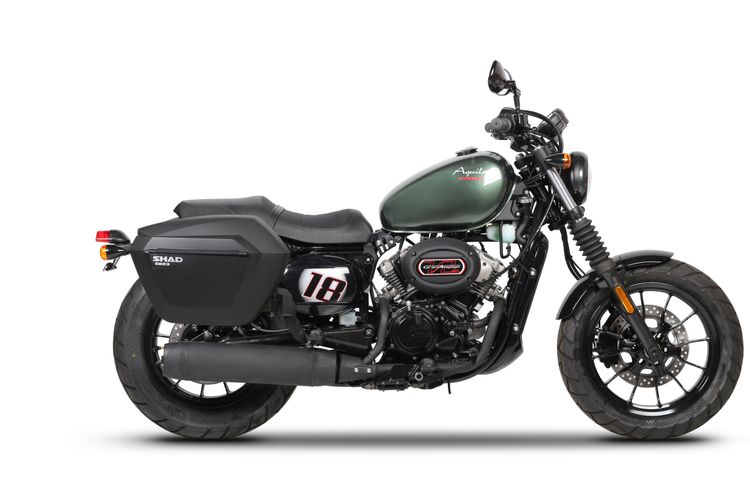 Sistema de soporte para maletas laterales Shad 3P HYOSUNG GV 125 AQUILA 2018 H0GV18IF