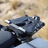 Shad Schwarze Aluminium-Montageplatte + Schrauben D1BTRPA2