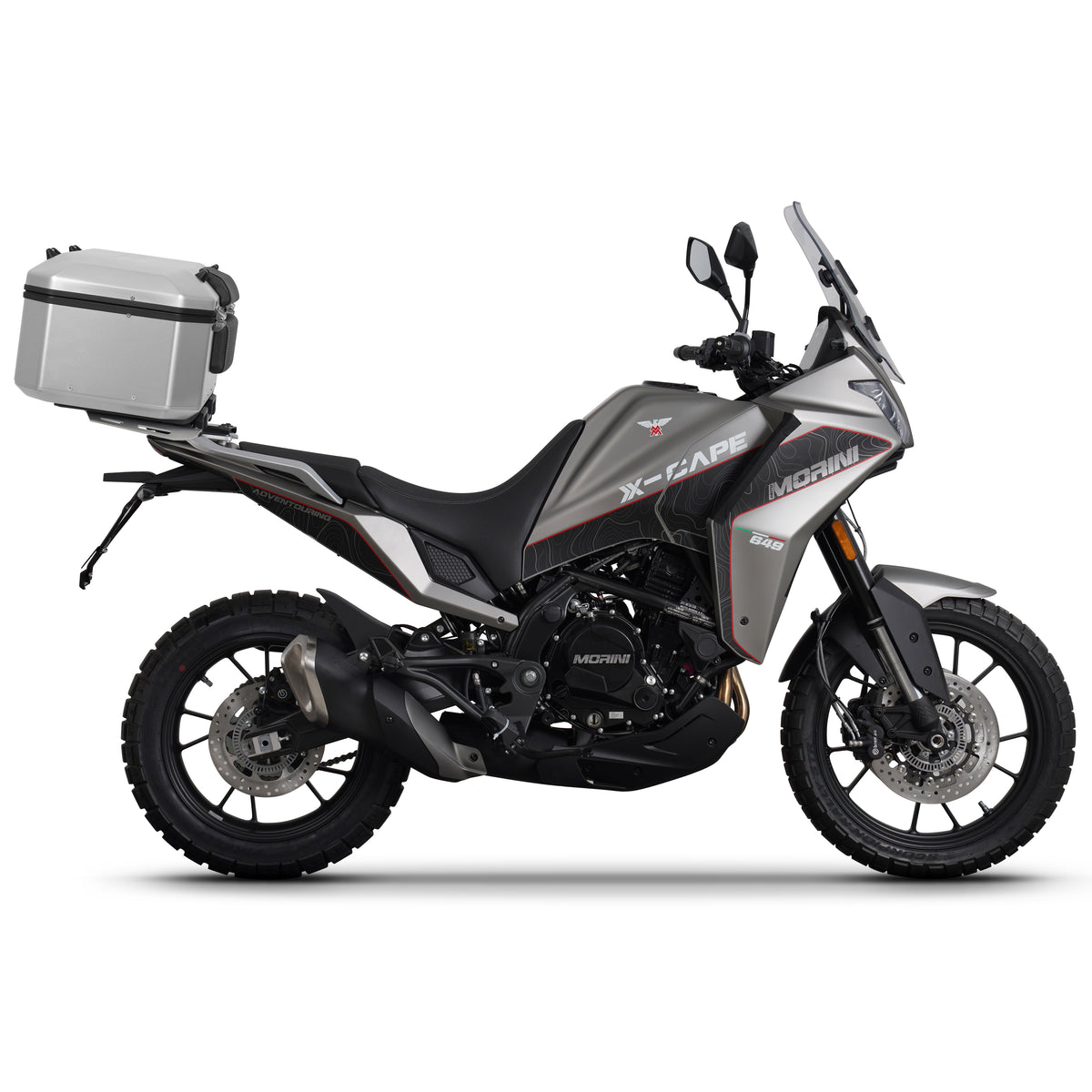 SHAD SH26 Topcase-Kit + MOTO MORINI X-CAPE 649 2022 Befestigung