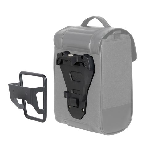 Shad Einzel-Motorradsatteltasche Cafe Racer Schwarz X0SR3821