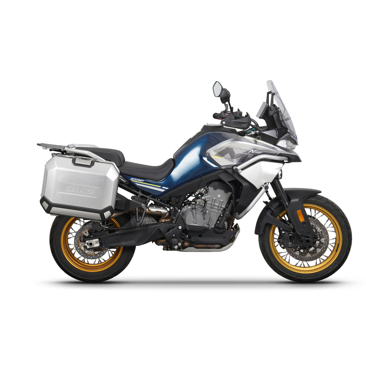 KIT DE MALETAS LATERALES SHAD Terra TR30 + CHASIS SISTEMA 4P CF MOTO 800MT 22>