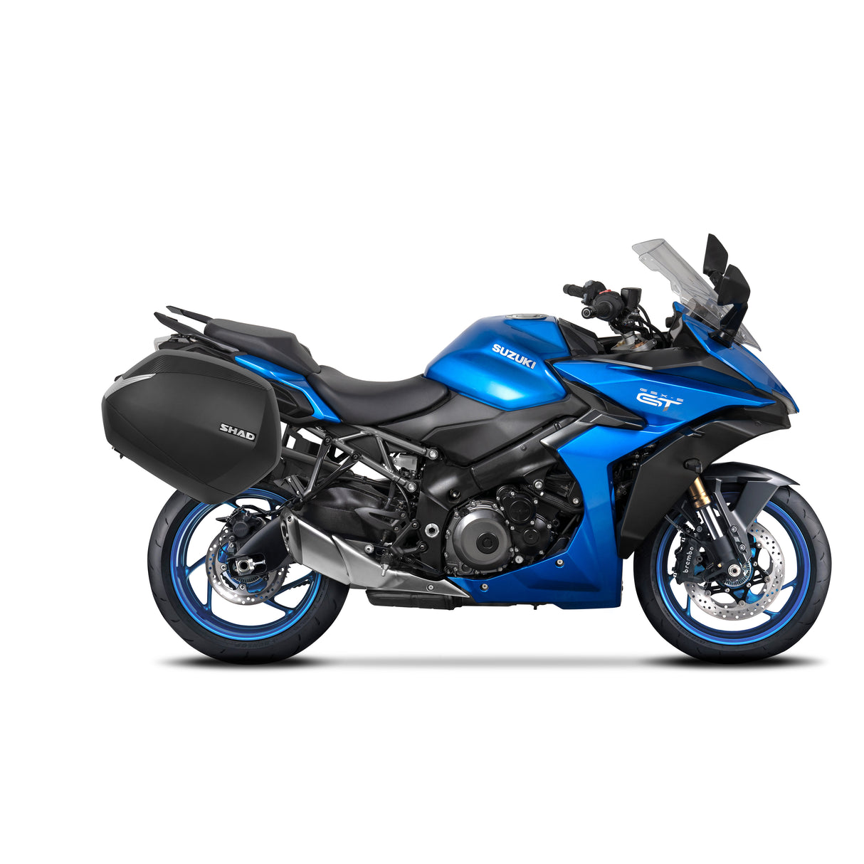 KIT DE MALETAS LATERALES SHAD SH23 + CHASIS SISTEMA 3P SUZUKI GSX-S1000GT 2022