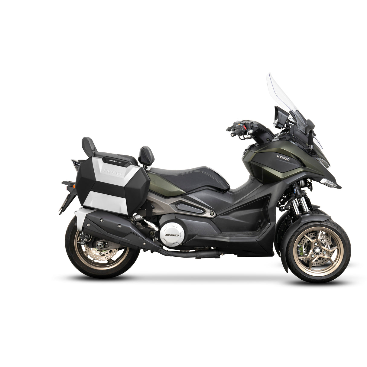 SHAD SH35 Seitenkoffer-Kit + 3P-Systemrahmen KYMCO CV3 550 2022>