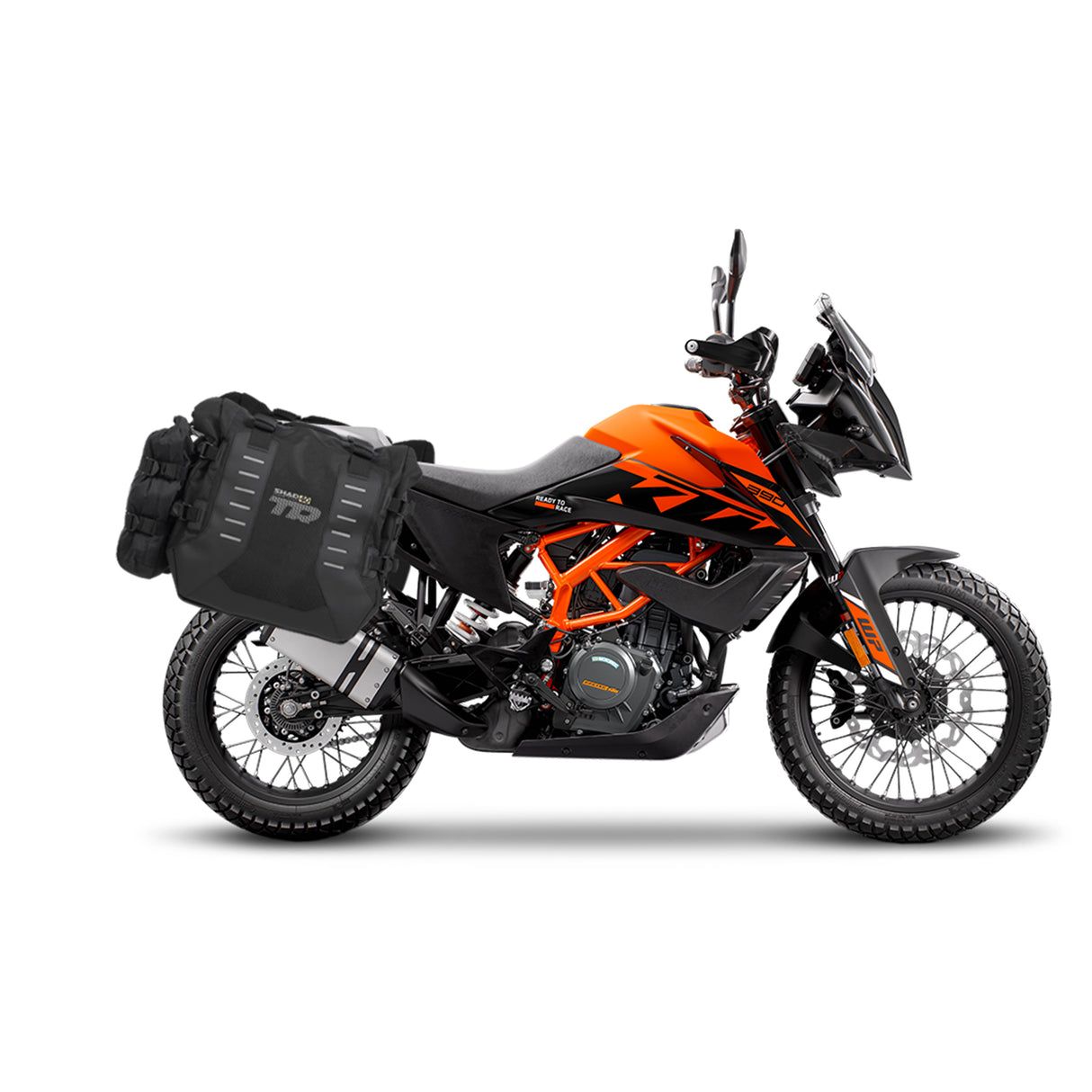 KIT VALIGIE LATERALI SHAD SH36 CARBON+TELAIO 3P SYSTEM KTM 390 ADVENTURE 20>