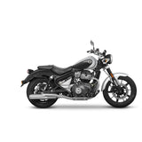 KIT VALIGIE LATERALI SHAD SH38X Nere +TELAIO 3P SYSTEM ROYAL ENFIELD SUPER METEOR 650 23>