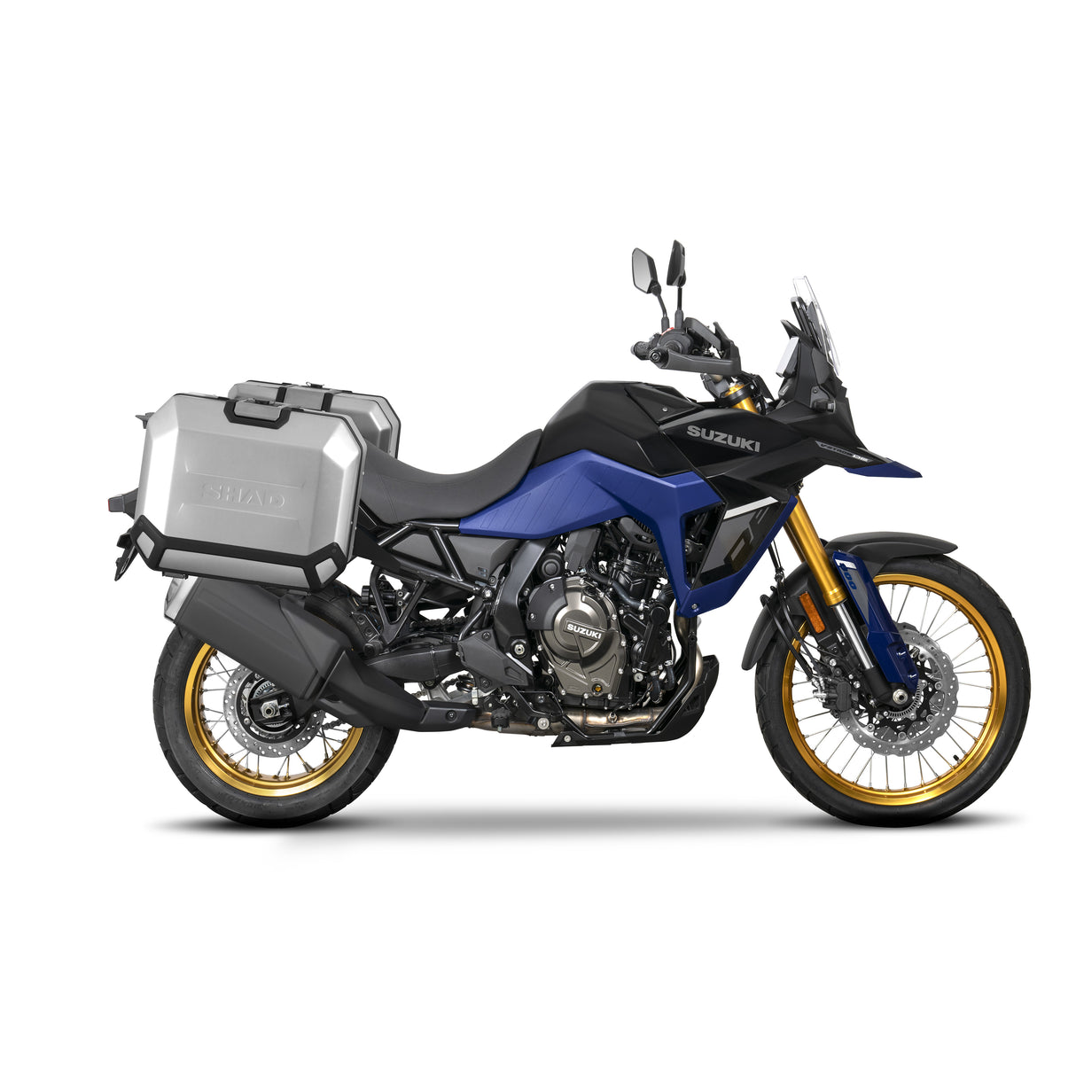 KIT MALETAS LATERALES SHAD Terra TR30 + CHASIS SISTEMA 4P SUZUKI V-STROM 800 SE/DE/TECH 23>