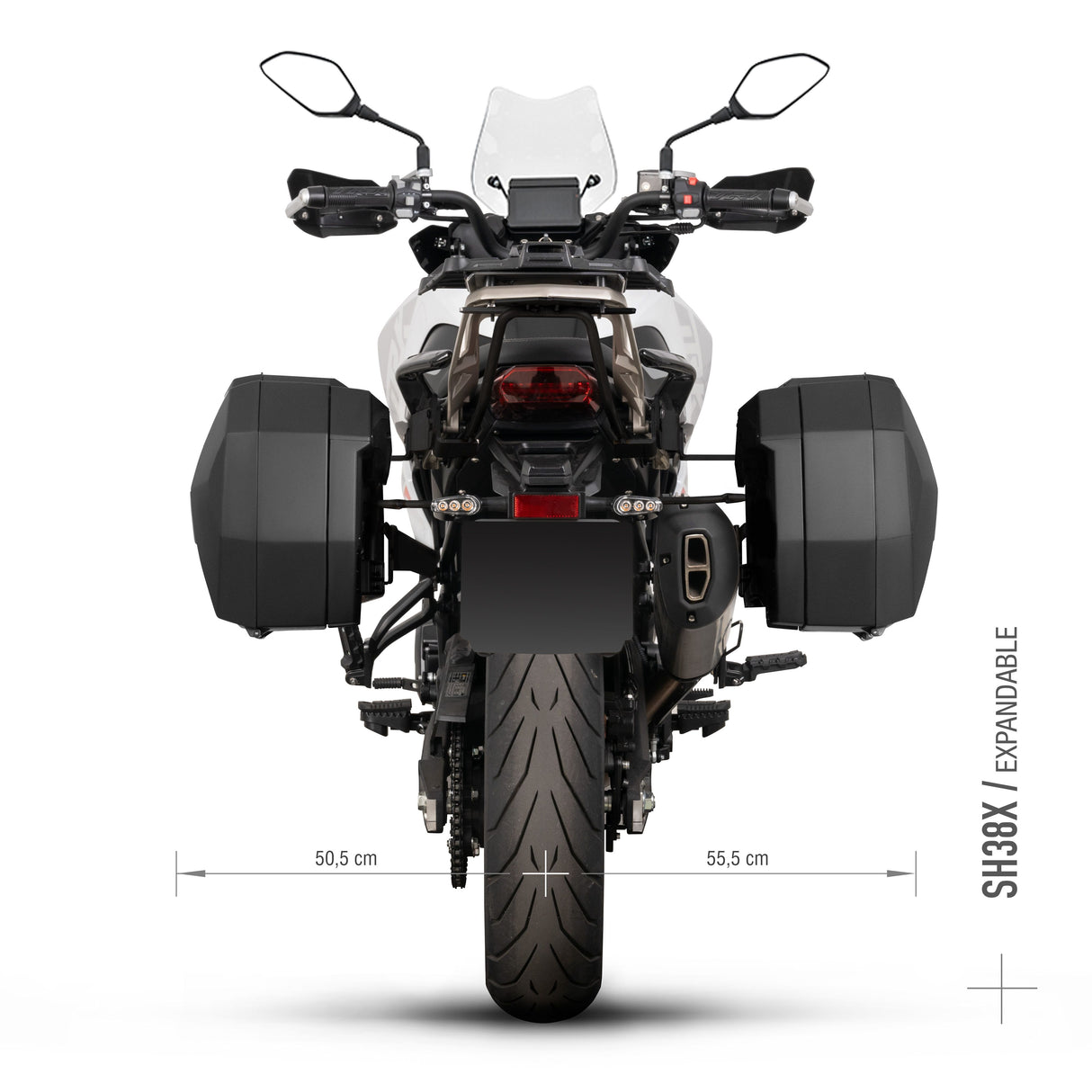 Soporte para maletas laterales Shad 3P System Benelli TRK 702/TRK 702X 23 B0TR73IF