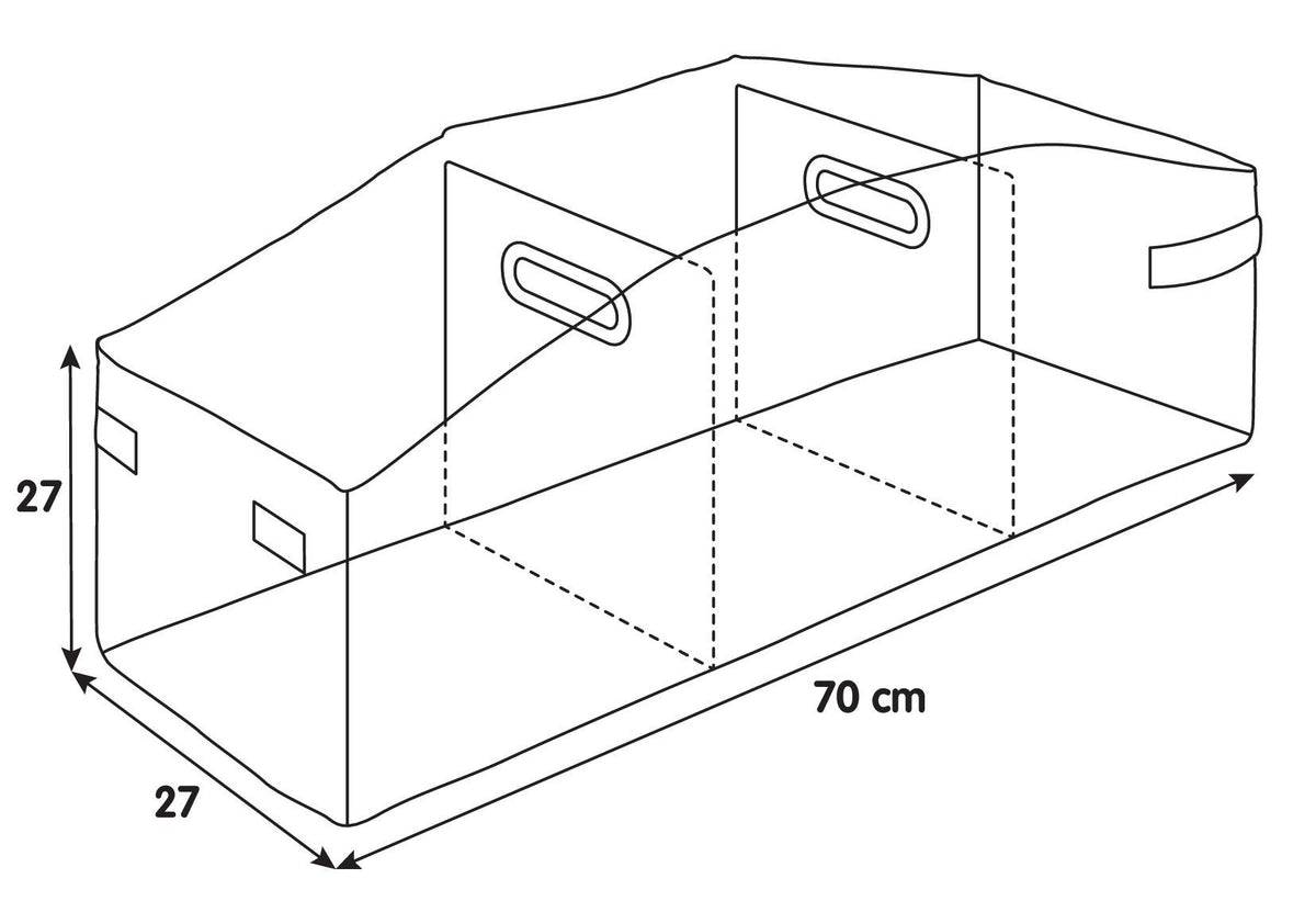 Lampa Premium, trunk organizer per baule - L - 70x27 cm 85333