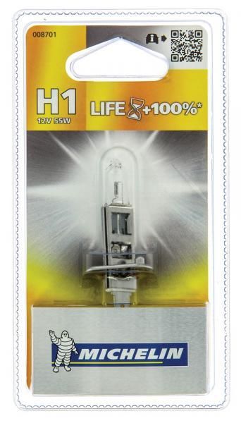 Michelin Life Glühbirne +50% H1 12V 55W