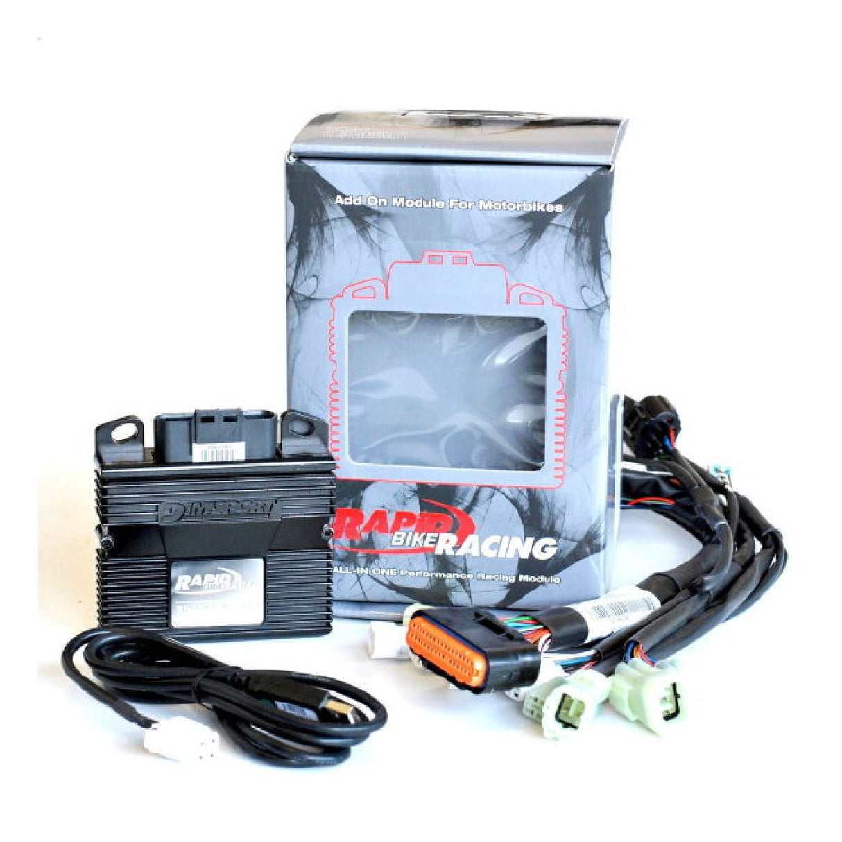 Rapidbike Kit Centralina + Cablaggio Racing Exclusive Krbrac-100B-Ex BMW 1200 R R LC 2015-2016