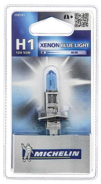 Michelin Lampadina Xenon Blue Light H1 12V 55W