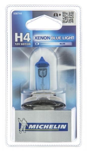 Michelin Lampadina Xenon Blue Light H4 12V 60/55W