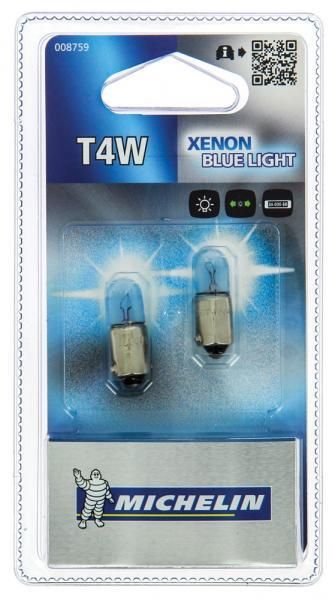 Michelin Lampadine Xenon Blue Light T4W 12V