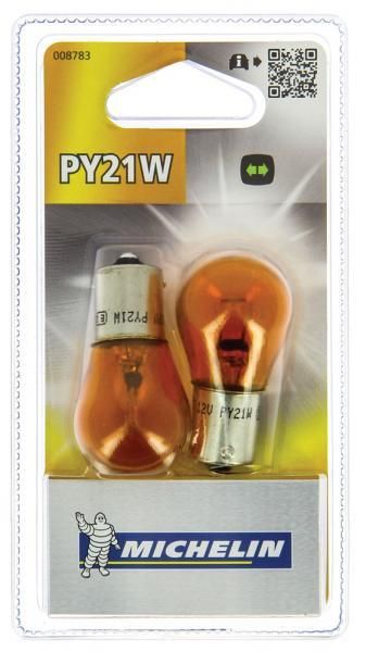 Bombillas Michelin Life +50% PY21W 12V