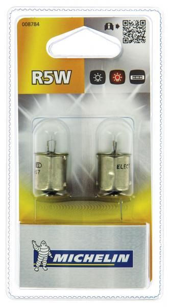 Bombillas Michelin Life +50% R5W 12V
