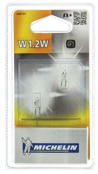 Bombillas Michelin Life +50% W1,2W 12V