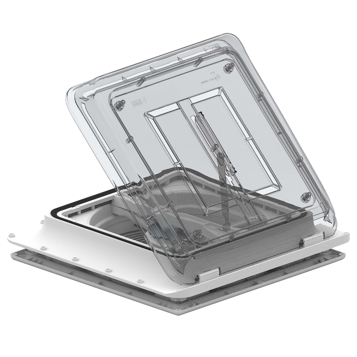 Fiamma Cupola Turbo Vent Premium crystal 12V 36W per camper