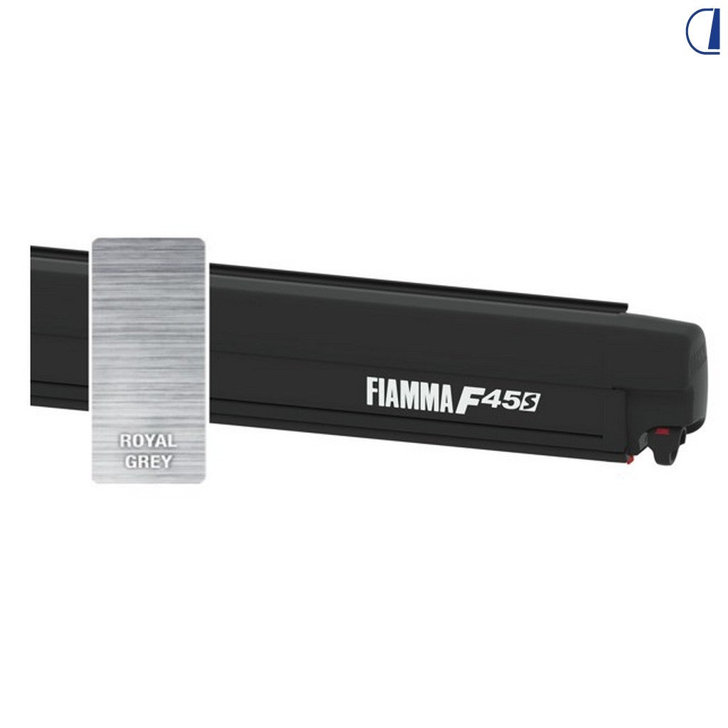 Fiamma Tendalino F45s 450 cm Royal Grey cassonetto Deep Black