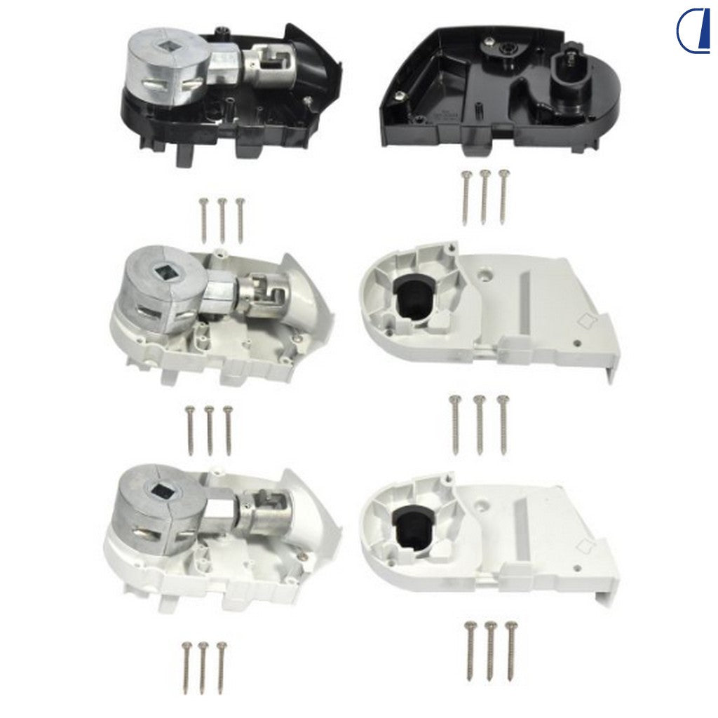 Piastra terminale destra bianca per tendalino Thule Omnistor 5200