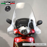 Biondi Parabrezza Mod. Z Trasparente + Kit Attacchi MOTOM Rambo 151/152 cc 2007