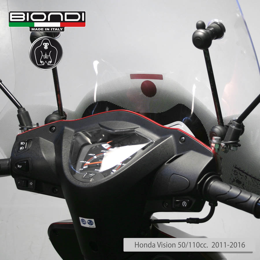 Biondi Kit Attacchi Parabrezza Honda Vision 50/110 – SH Mode 125 – EM1e