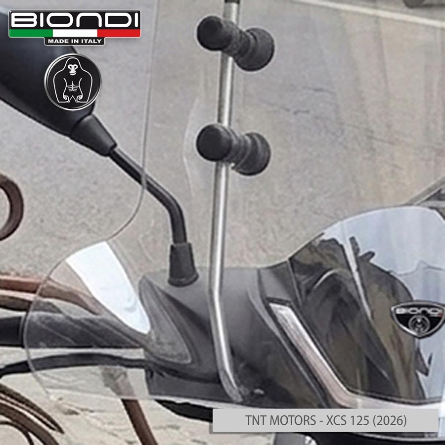 Biondi Kit Attacchi Parabrezza Pro/Club/Z.../Little Club per TNT Motors XCS 125 2026+