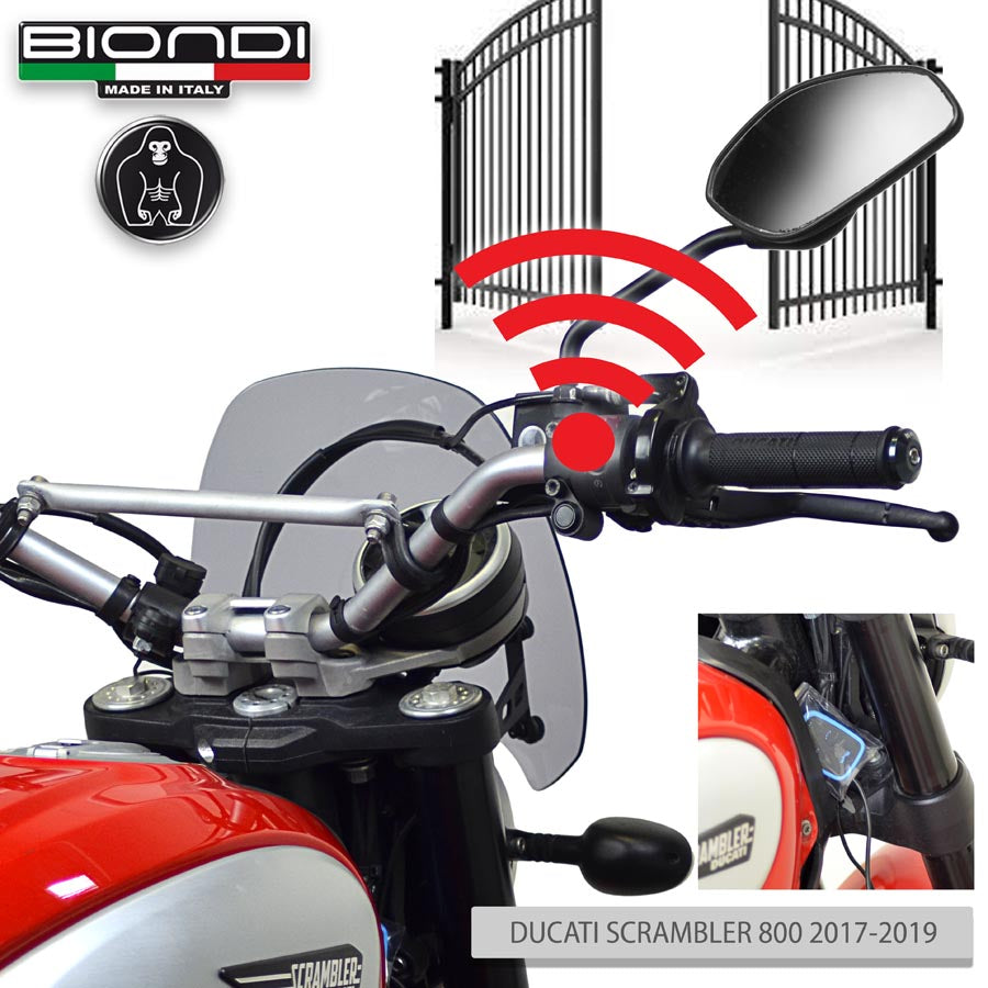 Biondi Radiocomando Apricancello da Moto 1 o 2 Pulsanti SC0001