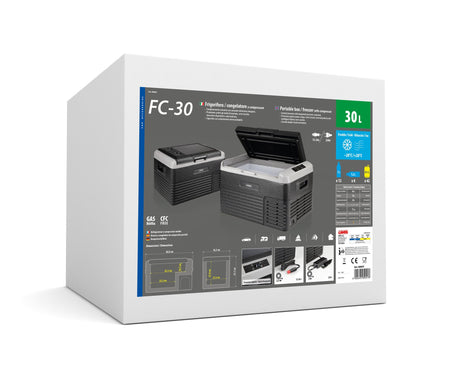 Frigorifero portatile a compressore 12/24V per camion 30 L, anche 230V  Lampa FC-30 89057