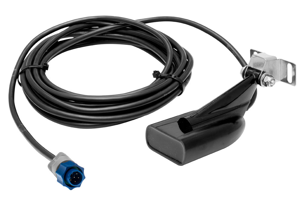Transductor de espejo de popa Lowrance de 7 pines y 83/200 Khz