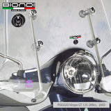 Biondi Parabrezza Club Aprilia Scarabeo Light 250i.e./400 cc. 2006-2011 con Attacchi