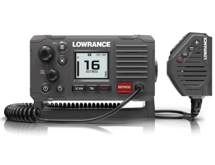 VHF Link-6S DSC Negro con GPS Lowrance